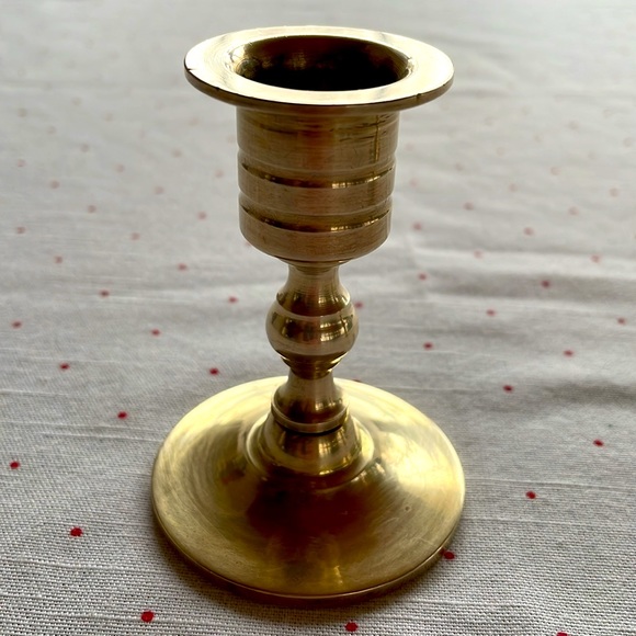 VTG 1960’s Brass Candlesticks - Picture 2 of 3